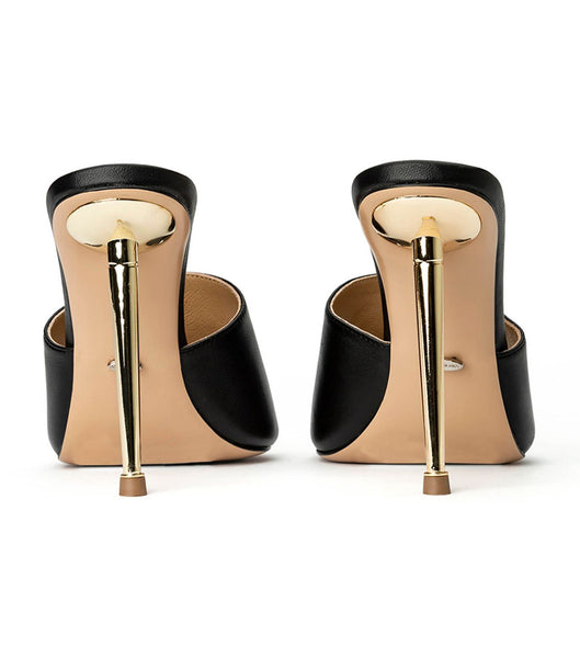 Tacones de aguja Tony Bianco Mylo Black Nappa 10.5cm Negras | FARHY23153