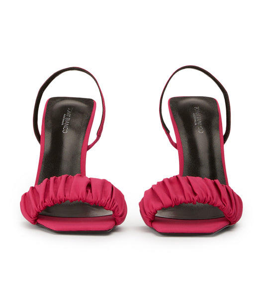 Tacones de aguja Tony Bianco Nixon Persian Crepe 10.5cm Rojas | LARSX42881