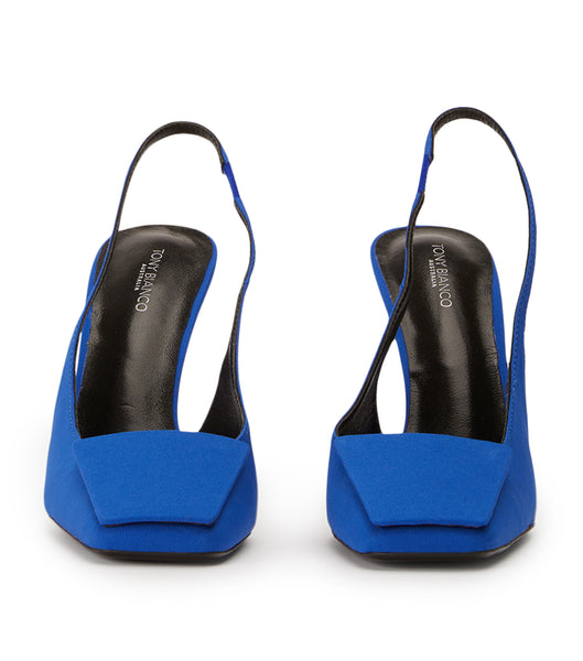 Tacones de aguja Tony Bianco Rue Azure Crepe 10.5cm Azur | LARSX59459