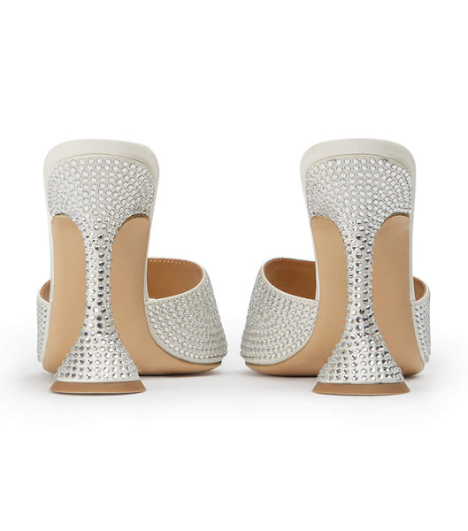 Tacones de aguja Tony Bianco Serri Ivory Satin 10.5cm Blancas | ARJZR63558