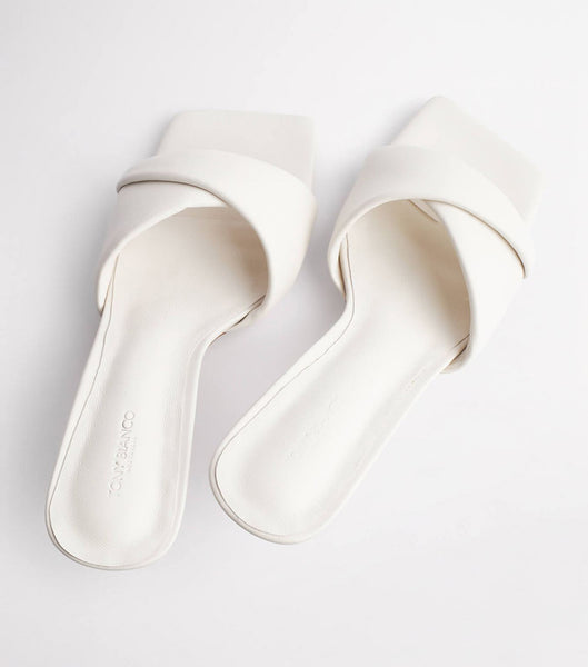 Tacones de evento Tony Bianco Alexa Dove Nappa 6.5cm Blancas | ZARNQ48623