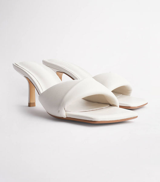 Tacones de evento Tony Bianco Alexa Dove Nappa 6.5cm Blancas | ZARNQ48623