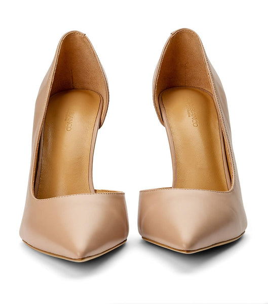 Tacones de evento Tony Bianco Alyx Skin Capretto 10.5cm Arena | ARZDE55821