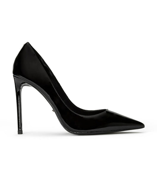 Tacones de evento Tony Bianco Anja Black Charol 10.5cm Negras | QARUV83518