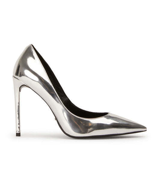 Tacones de evento Tony Bianco Anja Silver Shine 10.5cm Plateadas | ARQAV85694