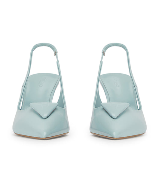 Tacones de evento Tony Bianco Bertie Sky Hi Shine 7.5cm Azules | SARNY68114