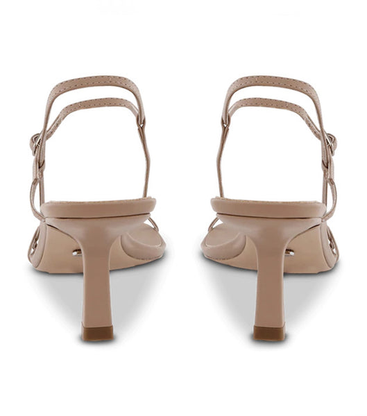 Tacones de evento Tony Bianco Caprice Skin Capretto 7cm Arena | BARSD89756