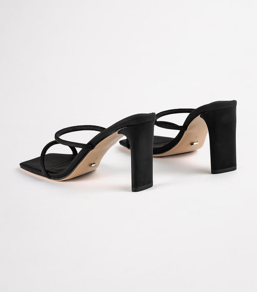 Tacones de evento Tony Bianco Concord Black Galaxy 8.5cm Negras | BARSD35688