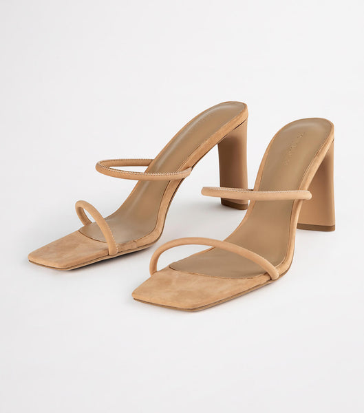 Tacones de evento Tony Bianco Concord Skin Phoenix 8.5cm Arena | ZARNQ28688