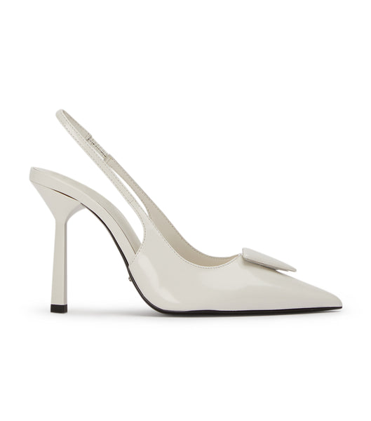 Tacones de evento Tony Bianco Ginger White Hi Shine 10cm Blancas | TARWZ80303