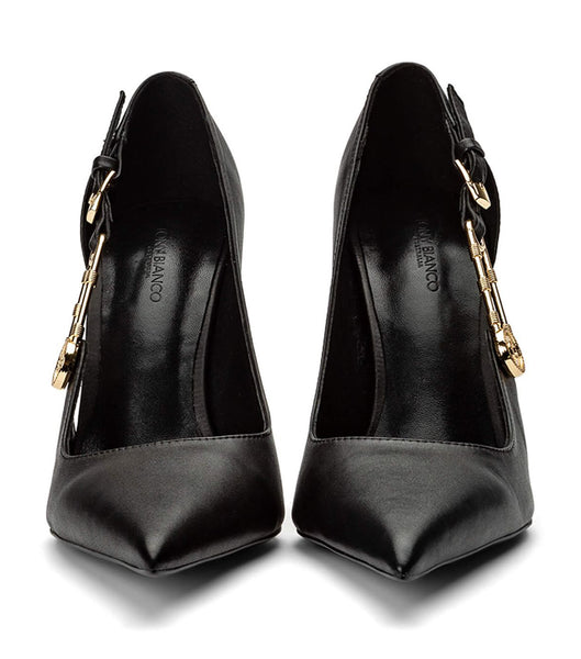 Tacones de evento Tony Bianco Glow Black Como 11cm Negras | ARZDE17125