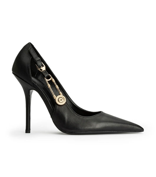 Tacones de evento Tony Bianco Glow Black Como 11cm Negras | ARZDE17125