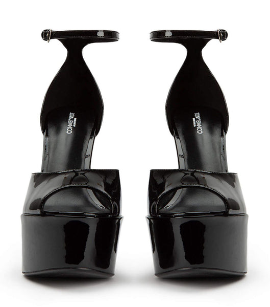 Tacones de evento Tony Bianco Jayze Black Charol 14cm Negras | PARQX20916