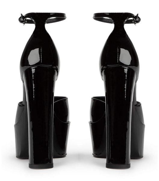 Tacones de evento Tony Bianco Jayze Black Charol 14cm Negras | PARQX20916