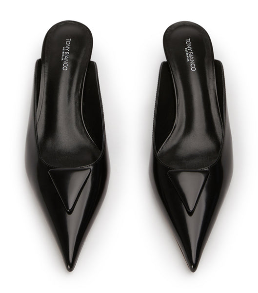 Tacones de evento Tony Bianco Kira Black Hi Shine 4.5cm Negras | YARVQ65519