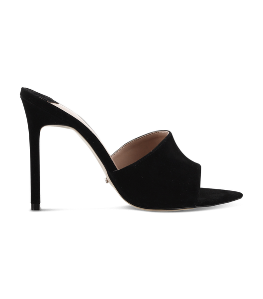 Tacones de evento Tony Bianco Marley Black Kid Gamuza 10.5cm Negras | ARCIF91547