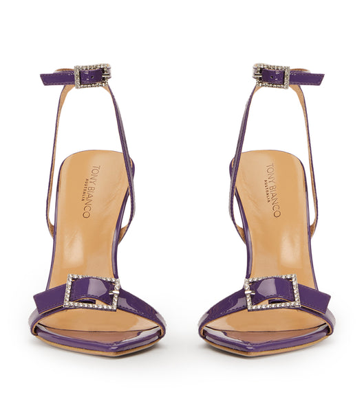 Tacones de evento Tony Bianco Mopsy Orchid Charol 10.5cm Moradas | ARQAV66076