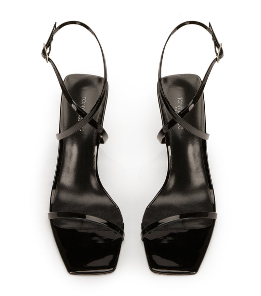 Tacones de evento Tony Bianco Naxos Black Charol 10.5cm Negras | MARHR23427