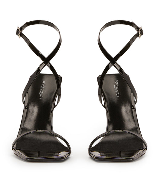 Tacones de evento Tony Bianco Naxos Black Charol 10.5cm Negras | MARHR23427