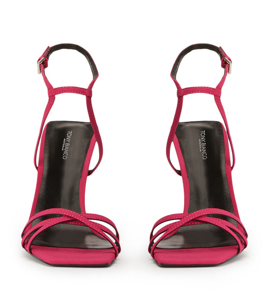 Tacones de evento Tony Bianco Nomad Persian Crepe 10.5cm Rosas | SARVO66317