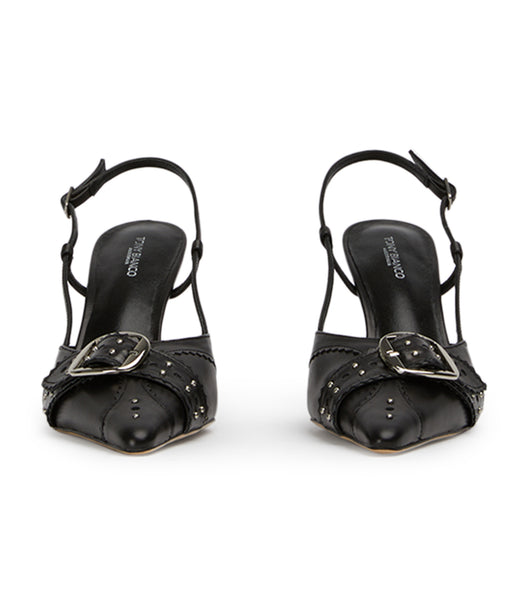 Tacones de evento Tony Bianco Sadie Black Como 8cm Negras | QARWA26177