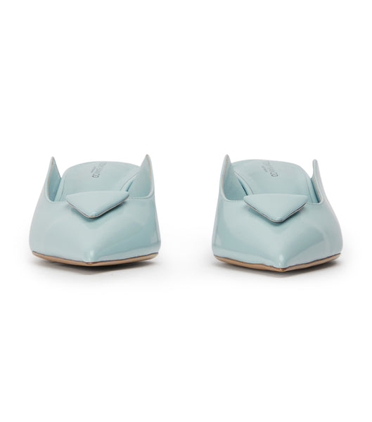 Zapatos Court Tony Bianco Kira Sky Hi Shine 4.5cm Azules | PARER98951