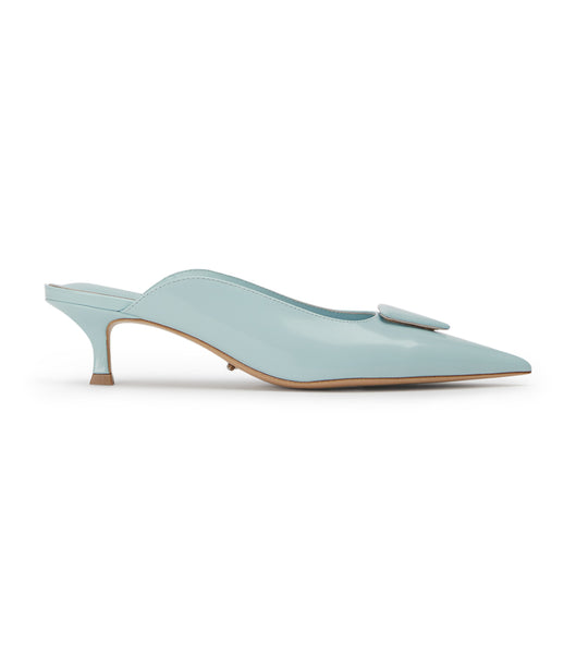 Zapatos Court Tony Bianco Kira Sky Hi Shine 4.5cm Azules | PARER98951