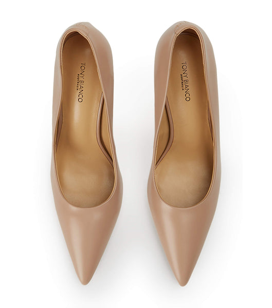 Zapatos Court Tony Bianco Kysaia Skin Capretto 9.5cm Arena | XARGW81870