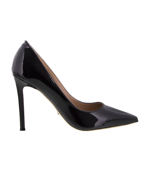 Zapatos Court Tony Bianco Lotus Black Charol 10.3cm Negras | EARHC61013