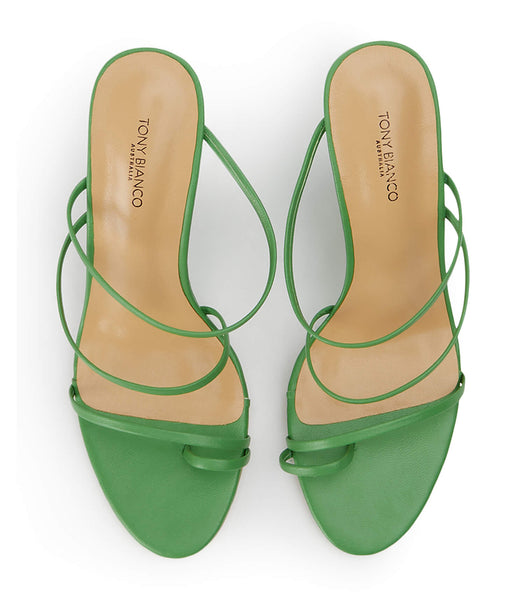 Zapatos Cuña Tony Bianco Gaia Acid Green 11cm Verde | AREAH54908