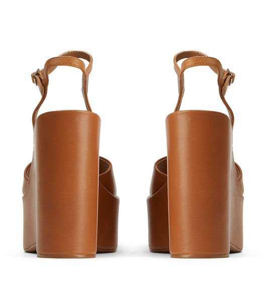 Zapatos Cuña Tony Bianco Vanity Tan Como 13cm Marrones | TARWZ26103