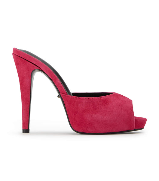 Zapatos Plataforma Tony Bianco Love Lipstick Gamuza 12cm Rojas | ARCIF33068