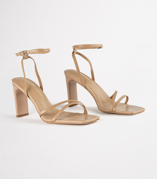 Zapatos Tacon Bloque Tony Bianco Corso Skin Nappa 8.5cm Arena | DARVO44860