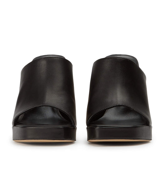 Zapatos Tacon Bloque Tony Bianco Dover Black Como 11.5cm Negras | XARGW54041