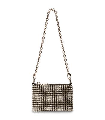 Accesorios Tony Bianco Arabelle Clear Crystal Mini Handbags Plateadas | ARJKU47050
