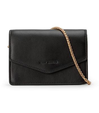 Accesorios Tony Bianco Dayna Black Cuero Cross Body Bag Negras | ARNEJ92397