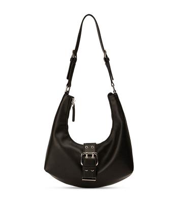 Accesorios Tony Bianco Zali Black Cuero Shoulder Bag Negras | AARDF54344