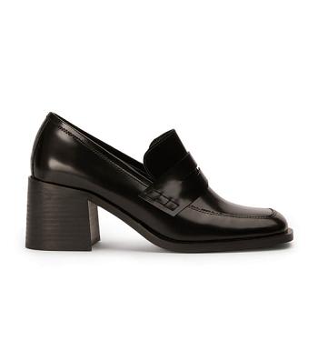 Loafers Tony Bianco Lomax Black Hi Shine 6.5cm Negras | AARWC97090