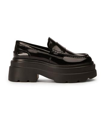 Loafers Tony Bianco Zomp Black Hi Shine 7.5cm Negras | ARXMI29219