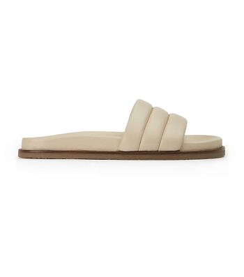 Plantillas Tony Bianco Lucas Vanilla Nappa 1.5cm Amarillo Claro | ARJBT90213