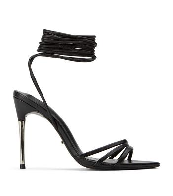 Tacones de aguja Tony Bianco Mavis Black Nappa 10.5cm Negras | EARVG41334
