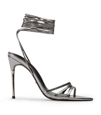 Tacones de aguja Tony Bianco Mavis Gunmetal Glimmer 10.5cm Gris | ARXBR25958
