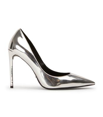 Tacones de evento Tony Bianco Anja Silver Shine 10.5cm Plateadas | ARQAV85694