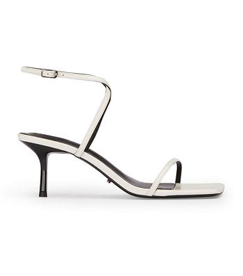 Tacones de evento Tony Bianco Axent White Charol 6.5cm Blancas | DARKV19292