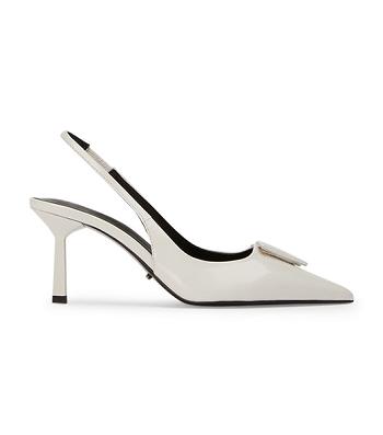 Tacones de evento Tony Bianco Bertie White Hi Shine 7.5cm Blancas | EARHC60508
