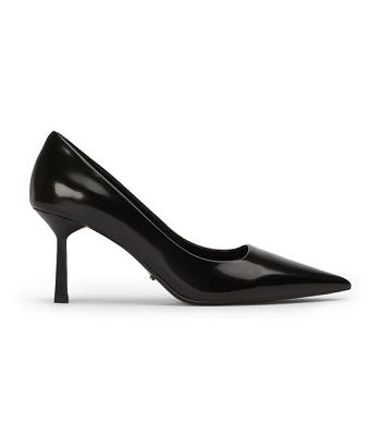 Tacones de evento Tony Bianco Billy Black Hi Shine 7.5cm Negras | UARND24538
