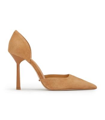 Tacones de evento Tony Bianco Gala Butterscotch Gamuza 10cm Beige | ARIIZ85332