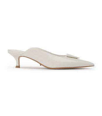 Tacones de evento Tony Bianco Kira White Hi Shine 4.5cm Blancas | SARNY78458