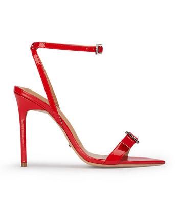 Tacones de evento Tony Bianco Mopsy Scarlet Charol 10.5cm Rojas Oscuro | SARNY74029