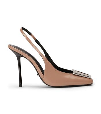 Tacones de evento Tony Bianco Ruski Latte Hi Shine 10.5cm Beige | UARTG75007